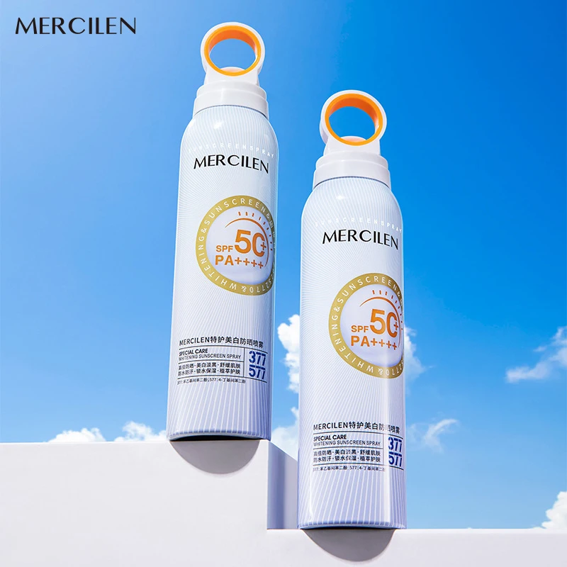

Солнцезащитный спрей MERCILEN SPF50+ легкий, увлажняющий, нежирный, водостойкий, для ежедневного использования на открытом воздухе