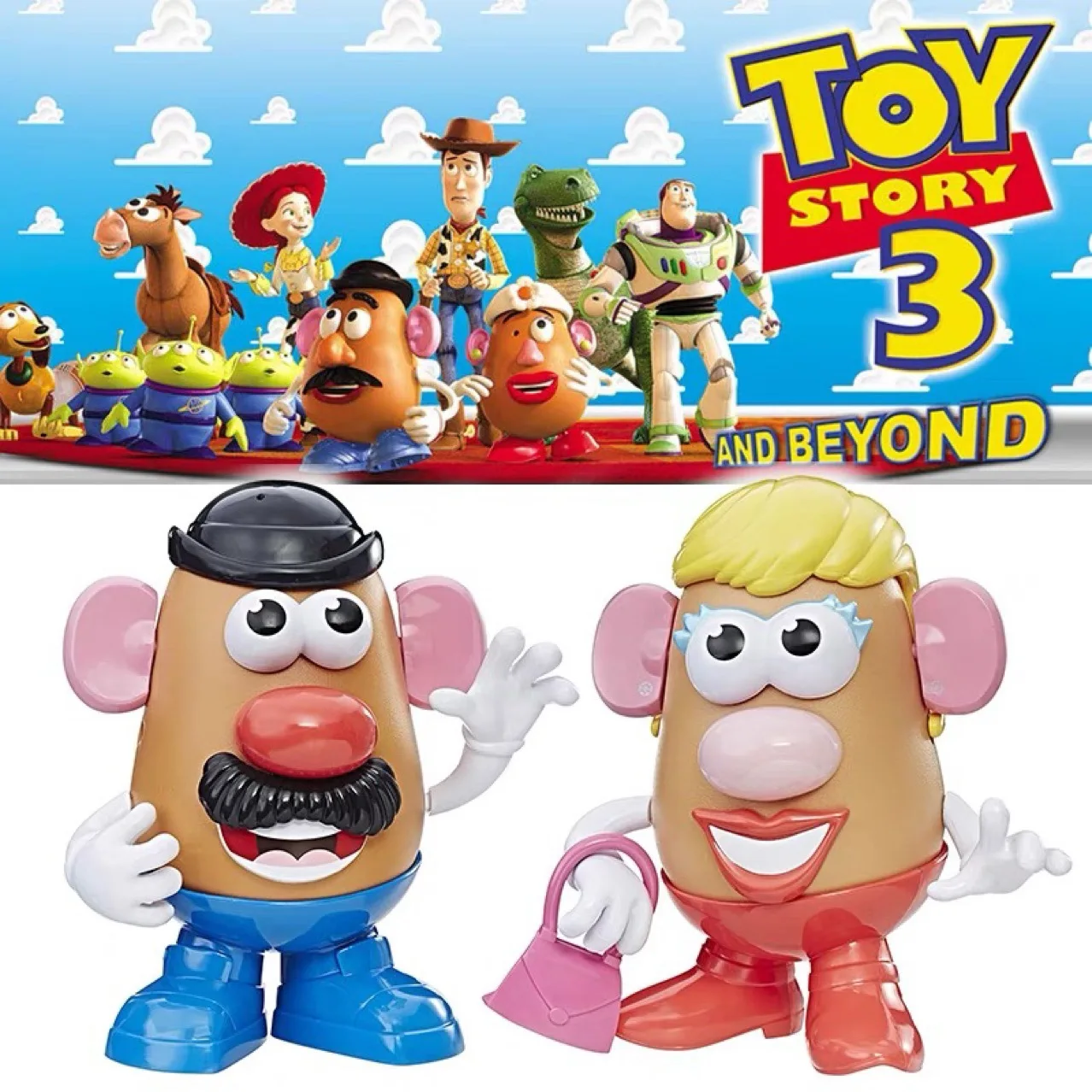Hasbro Toy Story Mr Potato Head Figure Classic Puzzle Can Be Assembled Transform Desktop Model Ornaments Children Birthday Gifts
