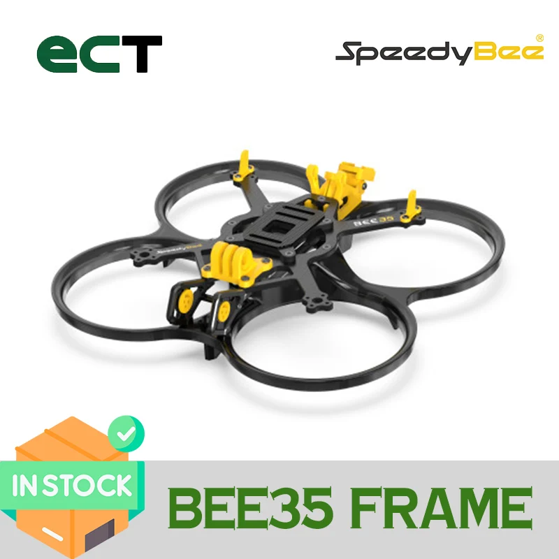 SpeedyBee Bee35 / Bee35 Pro Kit de marco de 3,5 pulgadas conducto Whoop RC FPV piezas de drones de carreras adecuadas para O3 HD VTX/ 20X20/25X25/30X30MM