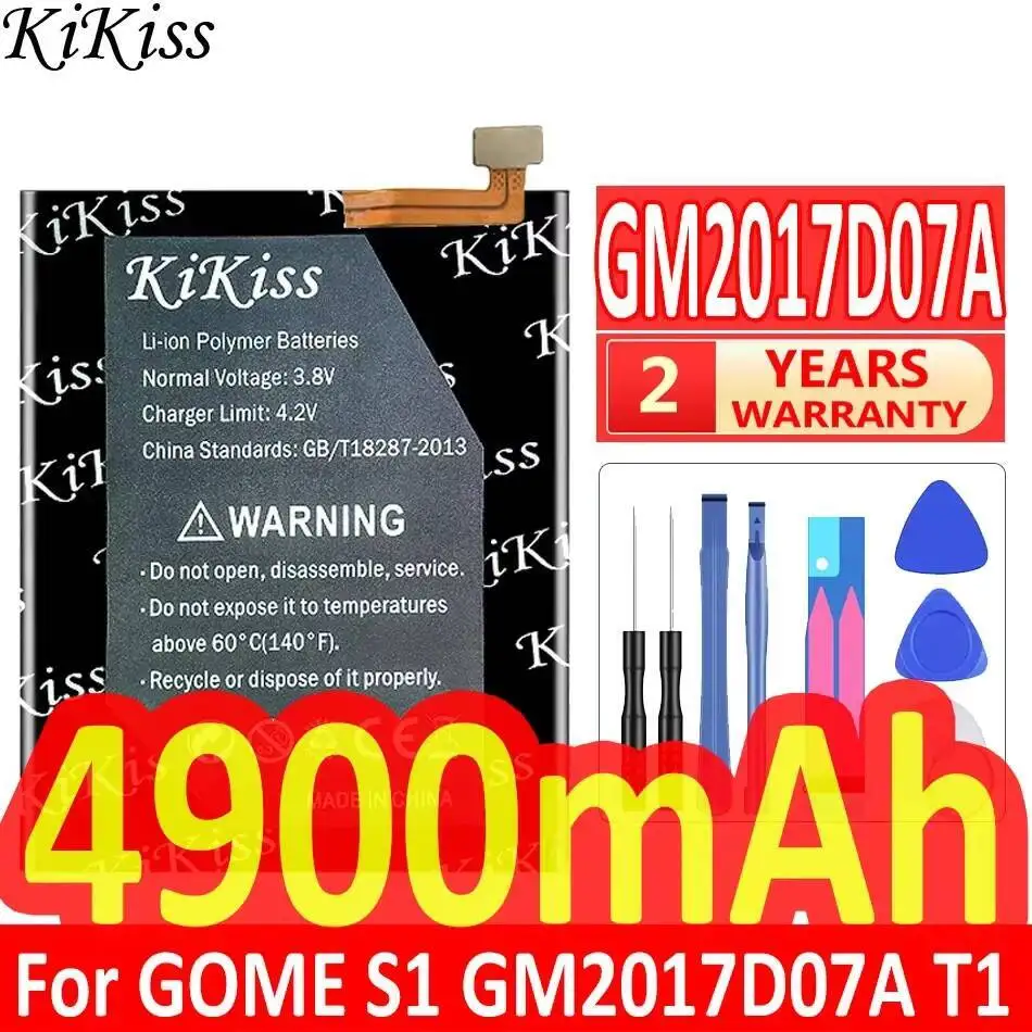 GOME U9/U7mini U7 미니/U7/S1/K1/note C72/T1 GM2017D07A 2016G68A 배터리 + 트랙 번호용 KiKiss 배터리