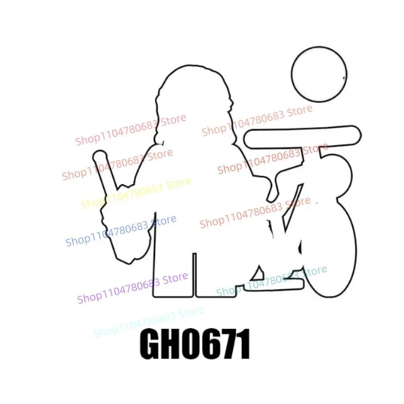 Mini Figurine G0186 GH0668 GH0669 GH0670 GH0671 GH0672 GH0673 Cartoon Movie Character Toy Assembly Model Display Piece Gift