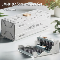 JM-8192 180 in 1 Precision Screwdriver Tool Set Magnetic CR-V Bits Mobile Phone Computer Tablet Glasses Repair Hand Tools