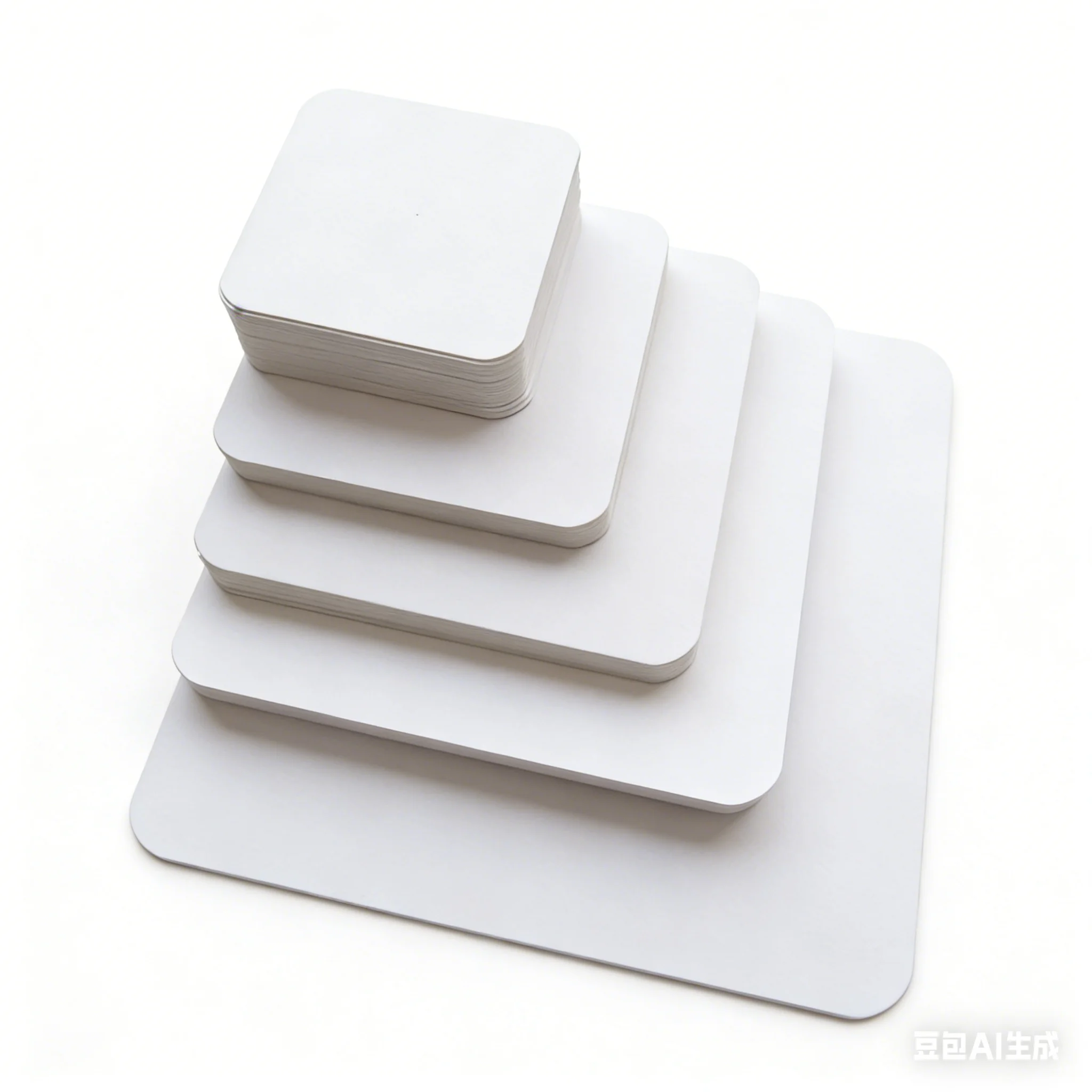 New 6x6/8/10/12/15/18/20/25/28cm Square Paper Cardboard 350gsm Diy Blank Message Card/handwriting/diy For Graffiti Small Words