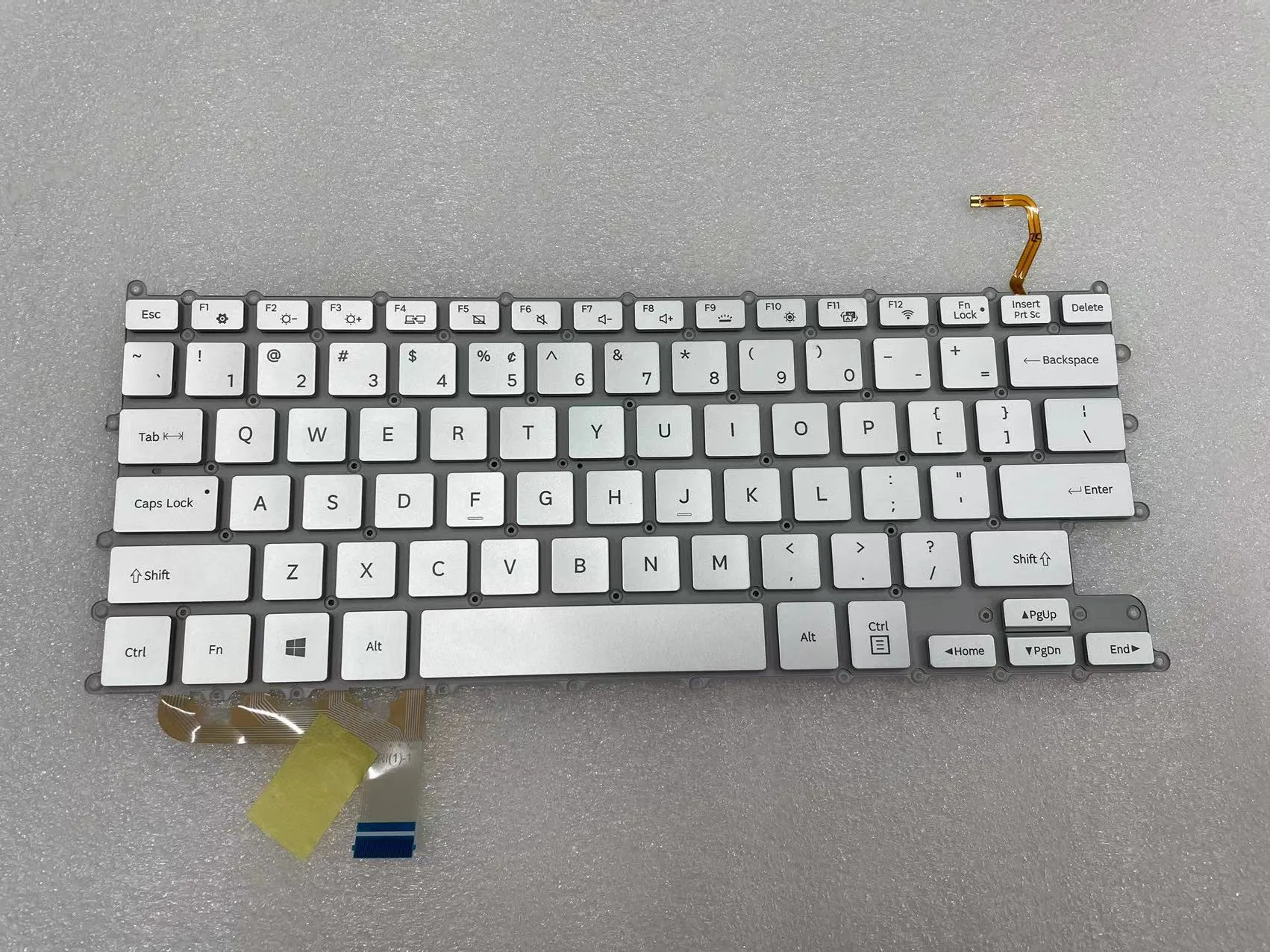 for Samsung For Samsung NP930QAA NT930QBE 930QBV Silver  Korean US layout new laptop keyboard