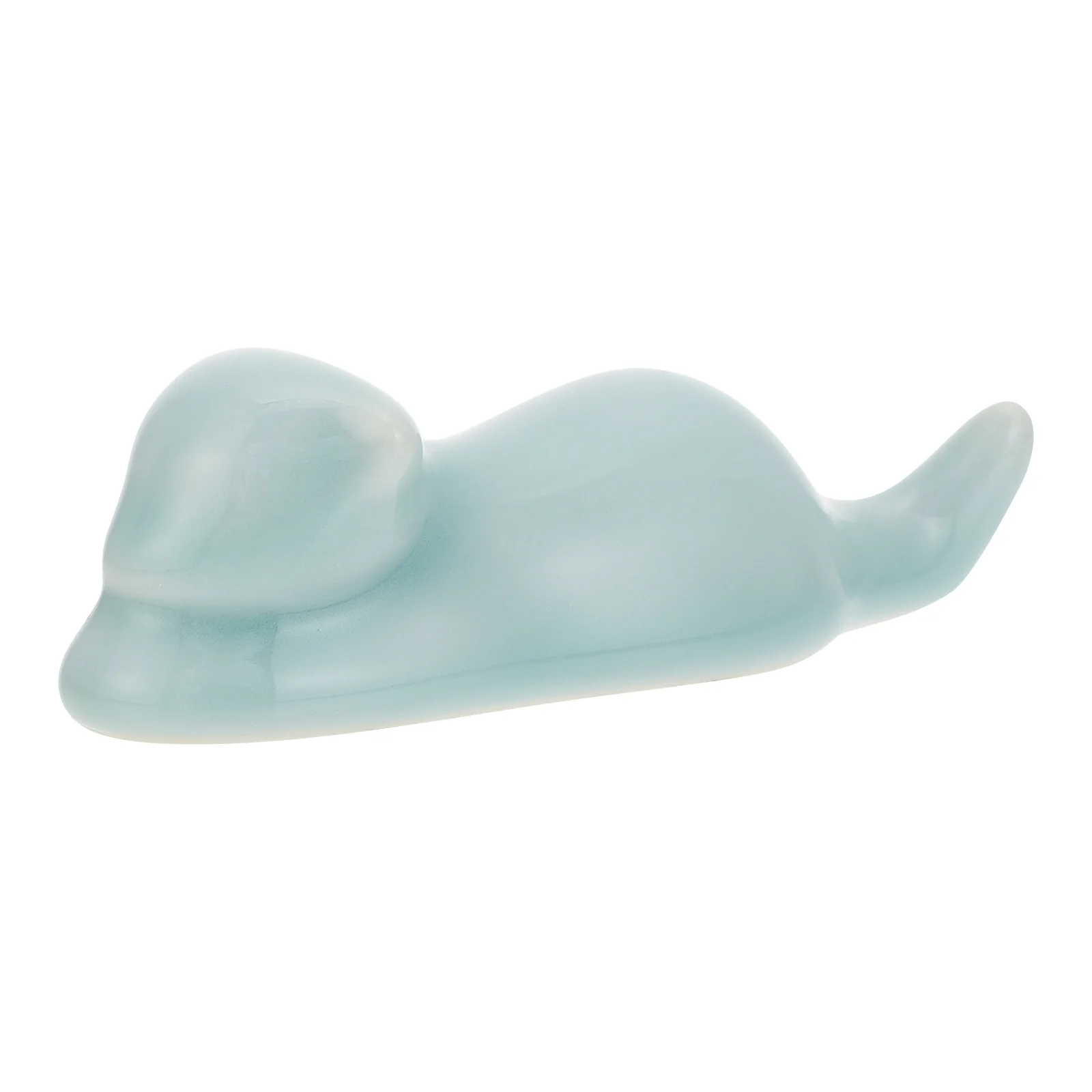 

Ceramic Calligraphy Pen Holder Brush Rest Stable Base for Ink Pen Stand Writing Brush Support Decorative Desktop Paperweight