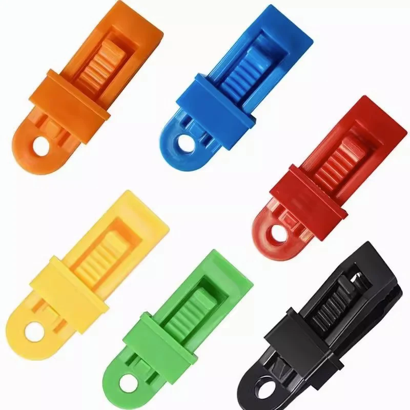 Plastic Tent Clamps, Canopy Windproof Ropes, Fixing Clips, Awning Clips, Tarpaulins, Rainproof Cloth Fixing Clips