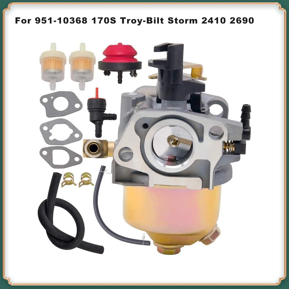

170SA Carburetor for Troy-Bilt Storm 2410 2690 Snow Blower - Replaces 951-10368