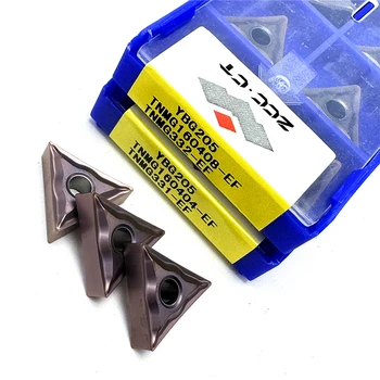 TNMG 160404   TNMG 160408 -EF YBG205 Oryginalna wkładka węglikowa Zcc.ct Zewnętrzne narzędzie tokarskie CNC Narzędzie tokarskie do obróbki stali