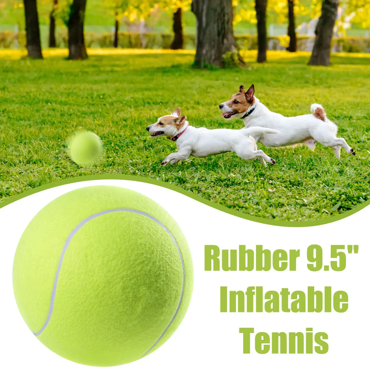 Hund Tennisball Riesen Haustier Spielzeug für Hund Kau spielzeug Gummi interaktive Haustier Artikel