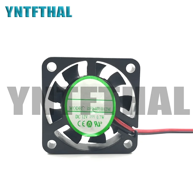 NEW DFB401012M 40*10MM DC12V 0.7W  3 Wires Cooling Fan