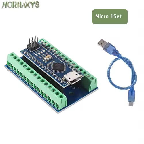NANO V3.0 3.0 Controller Terminal Adapter Expansion Board NANO IO Shield Simple Extension Plate For Arduino AVR ATMEGA328P Cable - Image 3
