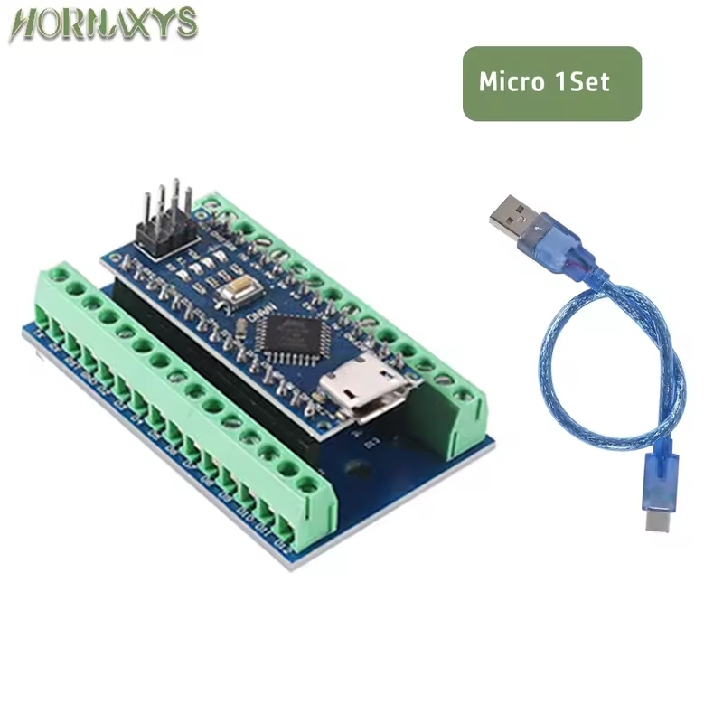 NANO V3.0 3.0 Controller Terminal Adapter Expansion Board NANO IO Shield Simple Extension Plate For Arduino AVR ATMEGA328P Cable - Image 3