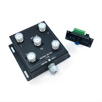 Punctual- New AT-14 4-Way Coax Remote Antenna Switch, Convenient Switching 1.8MHz-60MHz 500W PEP for Radio Stations and Radios