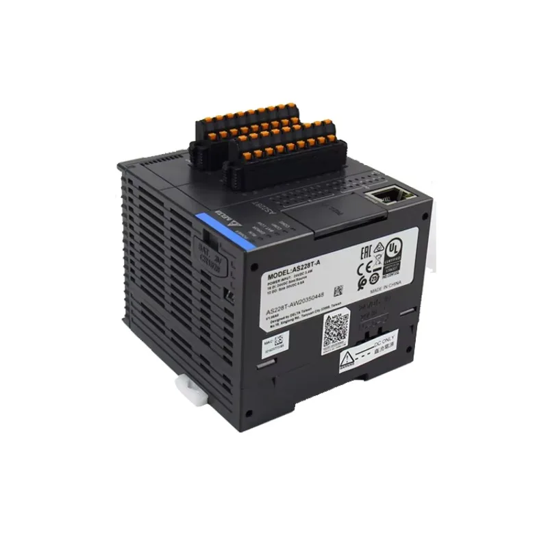 

100% Genuine Original ES2 Series PLC 60-point Host 36DI/24DO (NPN/Relay/24Vdc/0.5A) 2-way 100K Input/Output AC PLC