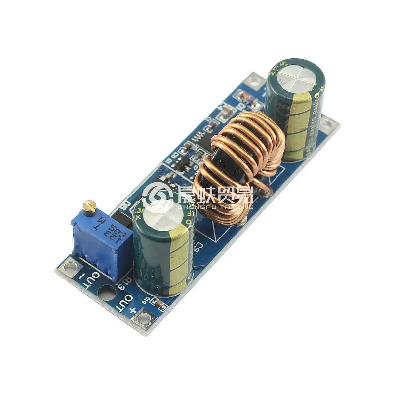 Automatic Step-down Power Supply Step-down Boost Module3A Adjustable Voltage1-30V12V24VRegulated Power SupplySJV