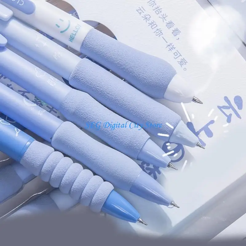 

U75B Ergonomic Grip Gel Pen Refillable Writing Pen Office Pen for Office