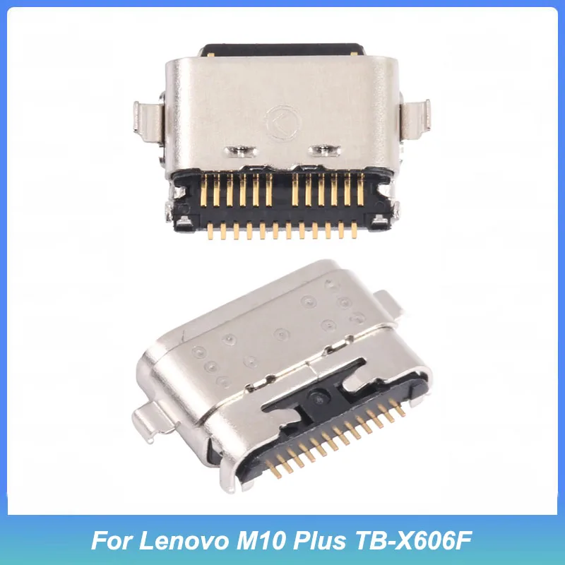 USB Charger Charging Port Plug Dock Connector for Lenovo M10 Plus TB-X606F Charger Port Plug Replace Spare Parts