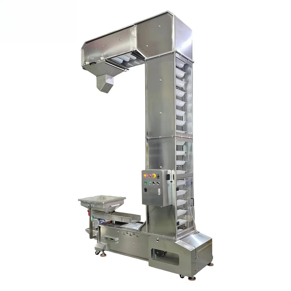 Picture 3: 1.8L C Type Bucket Elevator Rice Beans Macaronis Conveyor System