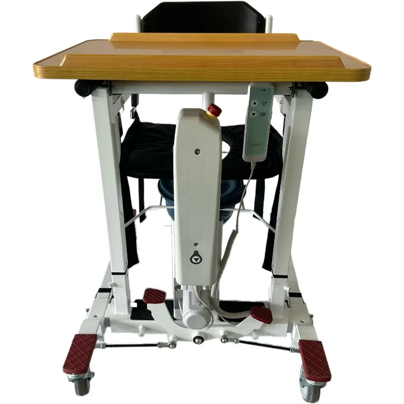 Disabled Patients Lift Transfer Toilet Chair Transfer Chair Electric Patient Transfer Toilet Bath Chair