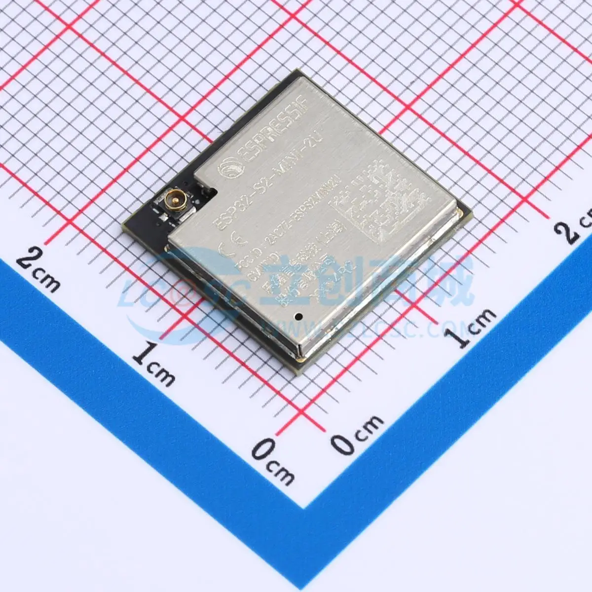 1pcs ESP32-S2-MINI-2U-N4R2 VFQFN-56-EP ESP32-S2FN4R2chip SPI I2S USB I2C UART 2.4GHz WiFi Wireless Module for Smart Home System