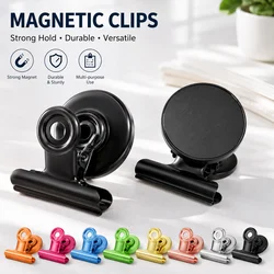 Strong Magnets Magnetic Clips Bulldog Clips Heavy Duty Magnetic Clips Perfect for Whiteboard Magnets Photo Displays Home