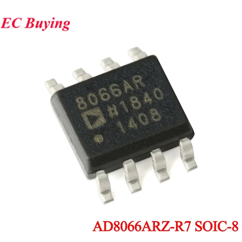 5Pcs/1pc AD8066ARZ-R7 8066AR AD8066ARZ AD8066 SOIC-8 Pigh Performance 145MHz Operational Amplifier Chip IC Integrated Circuit
