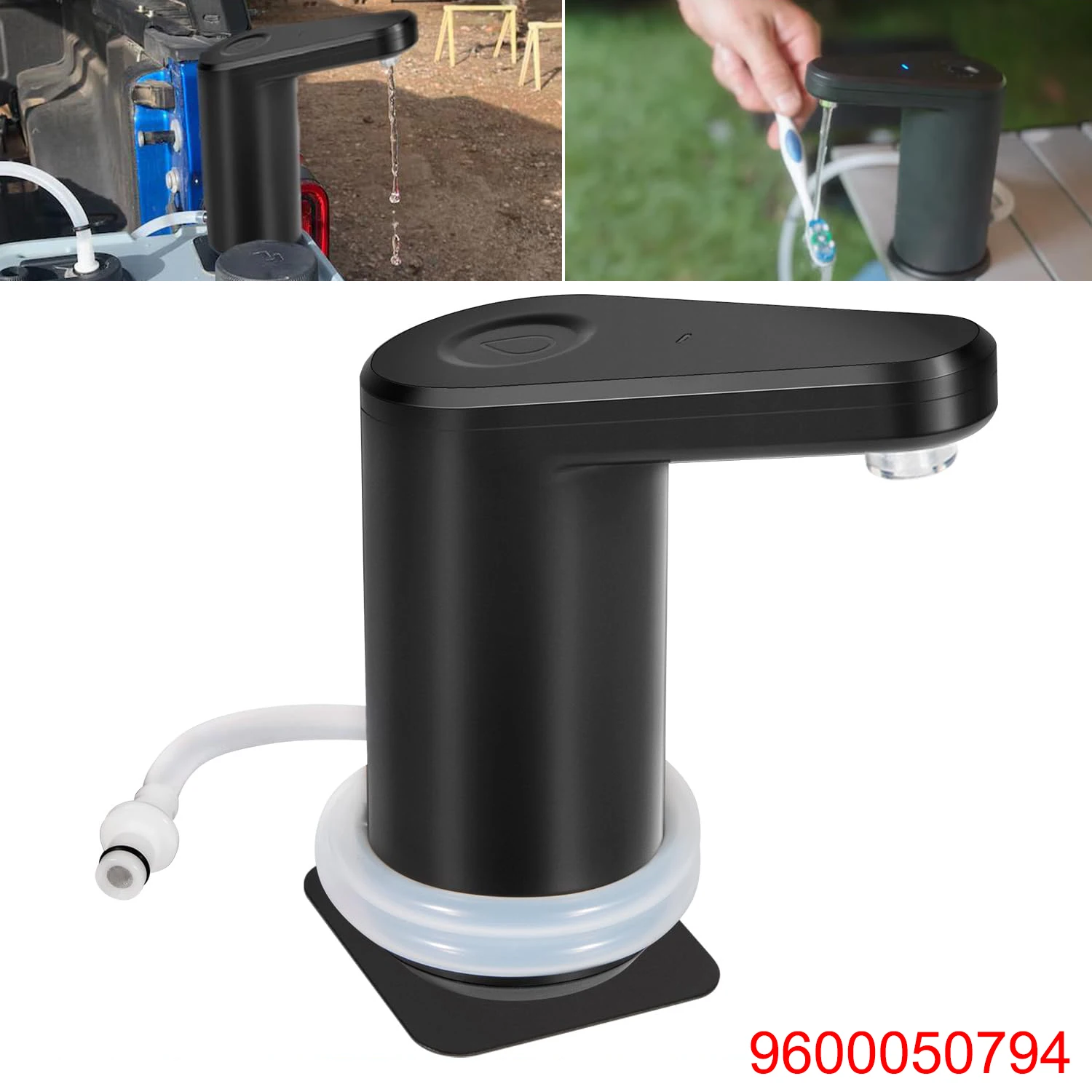 

9600050794 Hydration Water Faucet for Hydration Water Storage Container Camping Outdoor One-Touch Portable Water Dispenser