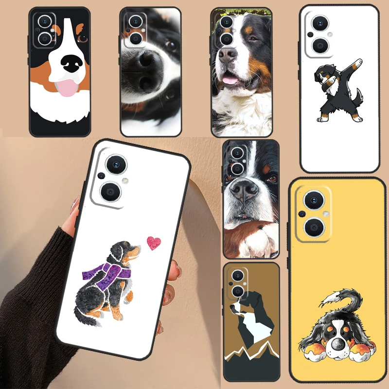 Bernese Mountain Dog Case For OPPO Find X6 Pro X2 Neo X3 X5 Lite OPPO Reno 6 7 8 Lite 3 4 5 Z 2Z 8T Phone Cover