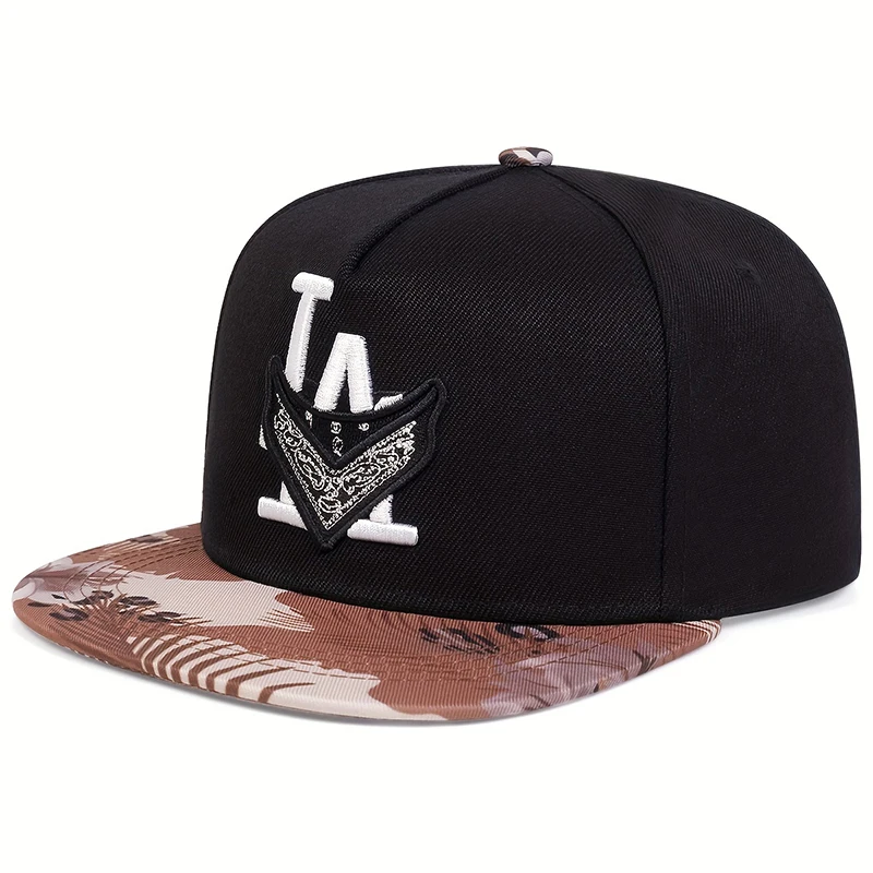 Unisex Los Angeles Stickerei Hip-Hop-Hüte Frühling Herbst Outdoor Verstellbare Freizeit-Baseballkappen Trucker-Caps Sonnenschutzhut – Detail 6