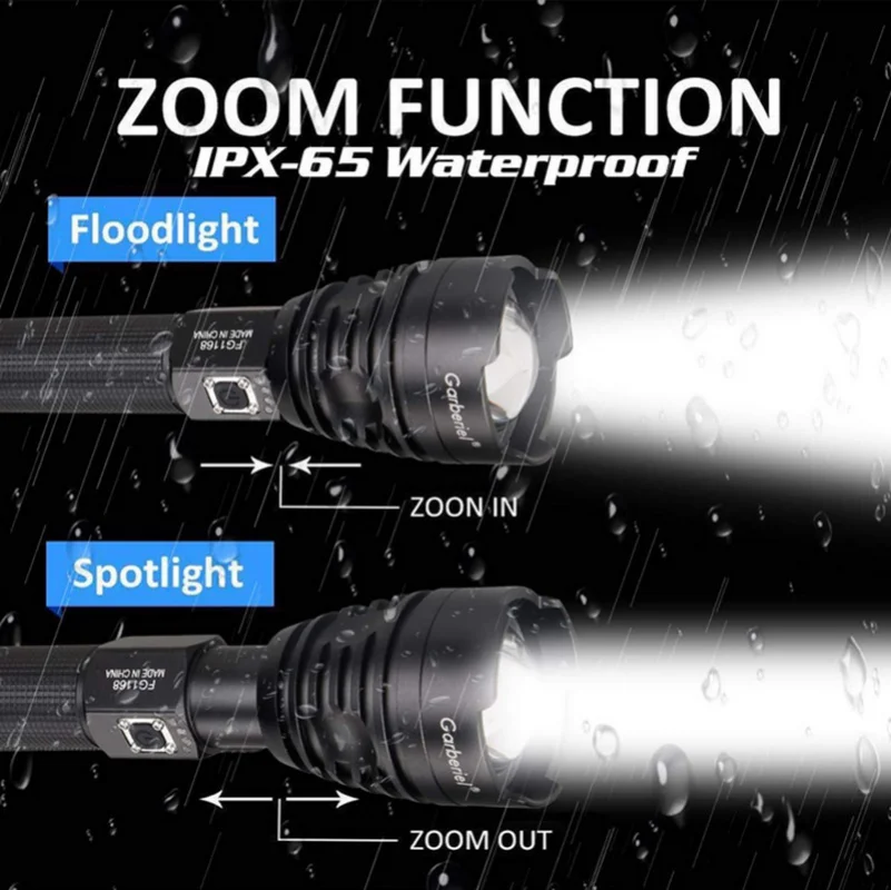 XHP90 Led Flashlight 26650 Rechargeable Torch Usb Powerful Tactical Camping Light Zoomable Hunting Lantern Waterproof Hand Lamp