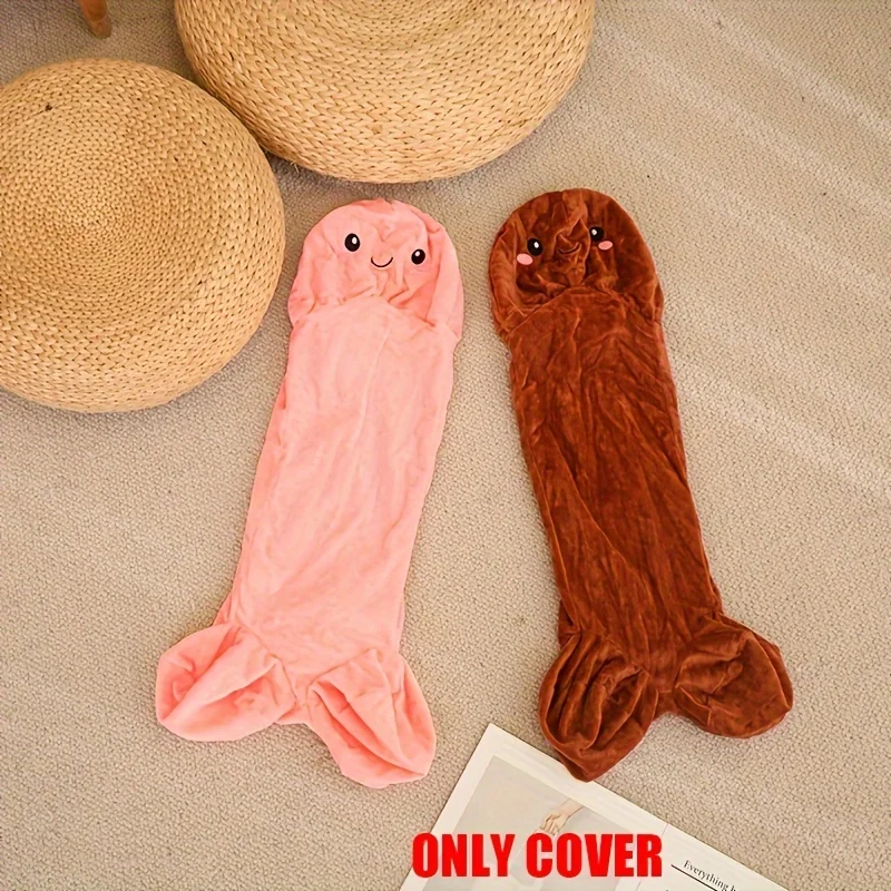 Simulation Penis Plush Toy Cover Plush Toy Cover Penis Plush Hug Pillow Cover Stuffed Sexy Interesting Gift For Girlfriend