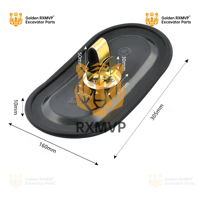Зеркало заднего вида для экскаватора, инженерное транспортное средство, грузовик, вилочный погрузчик, кабина, отражатель, универсальное