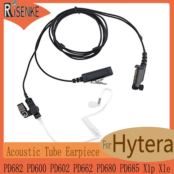 Risenke-kulaklık Walkie Talkie ile uyumlu, akustik tüp kulaklık, PD682, PD600, PD602, PD606, pdpd, PD680, PD685, X1p, X1e