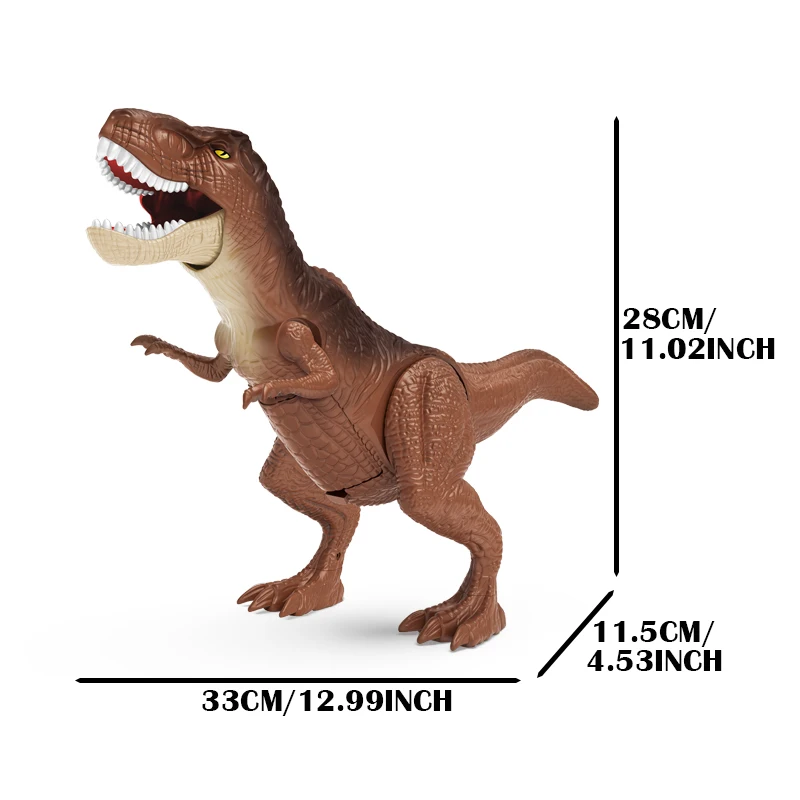 Jurassic World Dinosauro Animali Modello Action Figure Tyrannosaurus Rex Gioco di caccia Bambini Giocattolo per bambini Ragazzo Regalo di compleanno