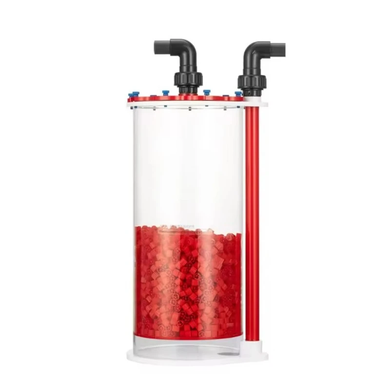 Large aquarium medium biofiltration fluidized reactor view 5