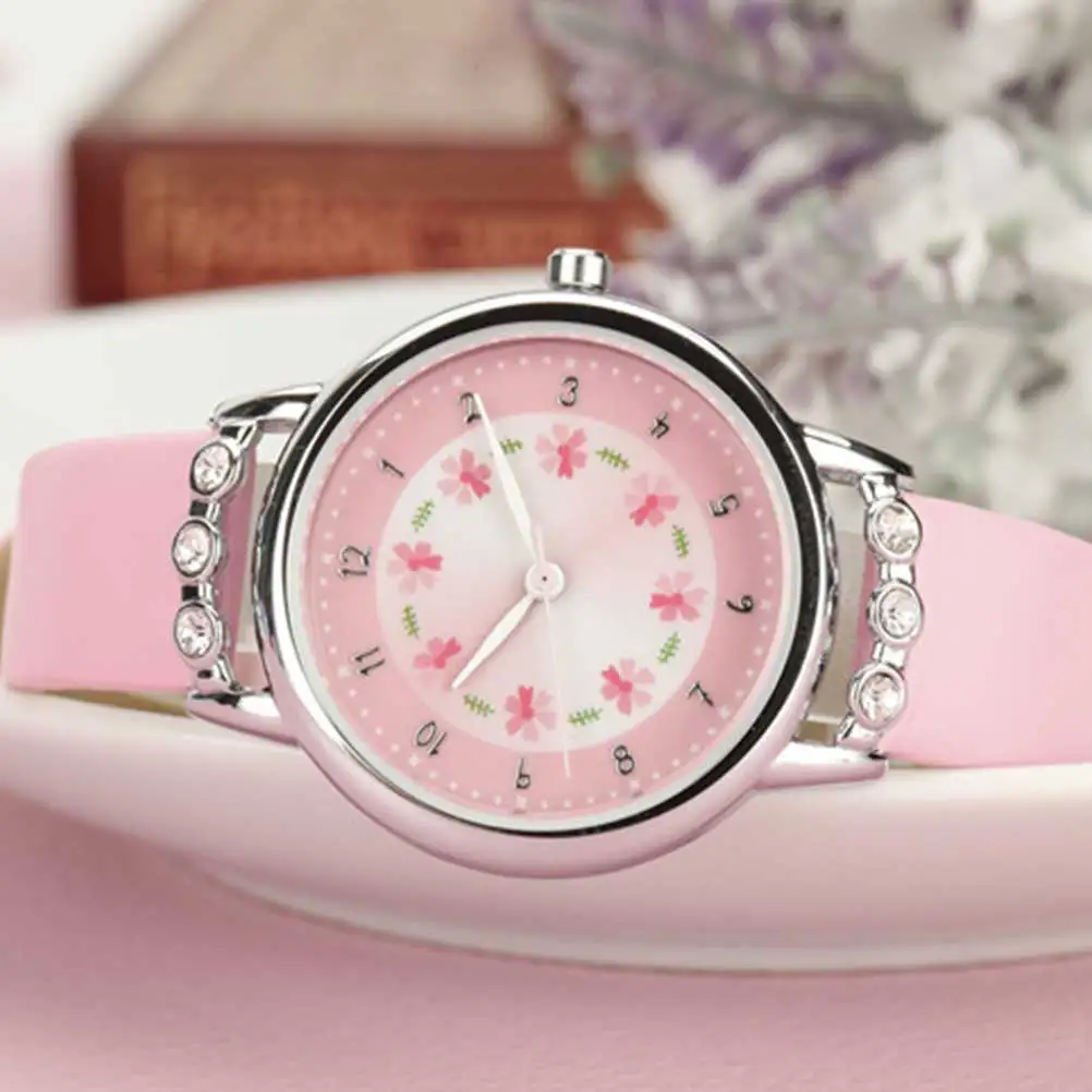 Waterproof Quartz Watch Watches Cartoon Wrist Fashion Pupils