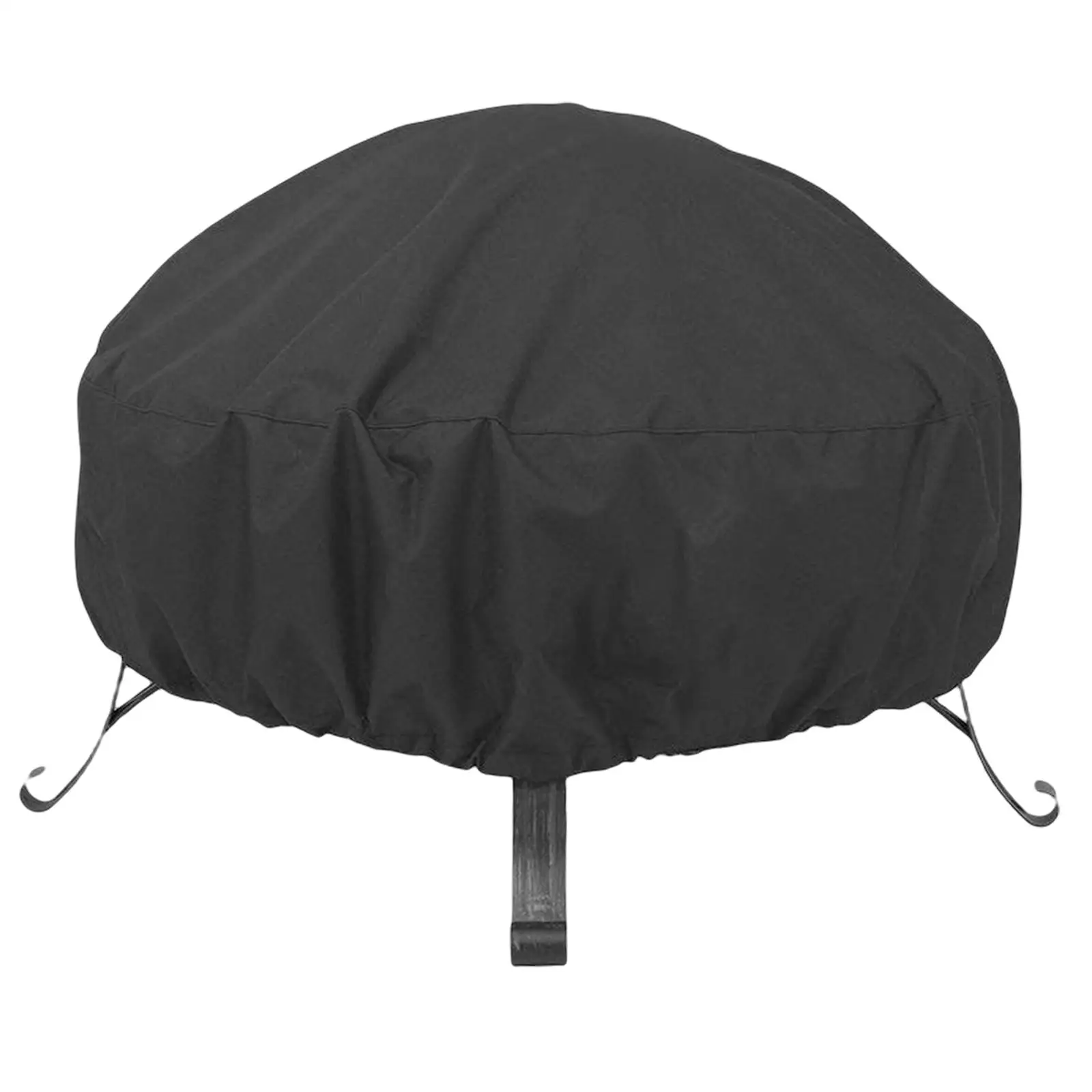 Waterproof Barbecue Cover for Fire Pit Outdoor Oxford Cloth Grill Protector Weatherproof Dust Proof for Patio Garden
