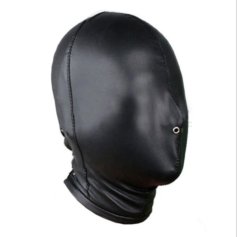 Full Wrapping Face Mask with Breathing Holes Couple Playing Cosplay Headband Accessories Roleplay Binding Adult Apparel