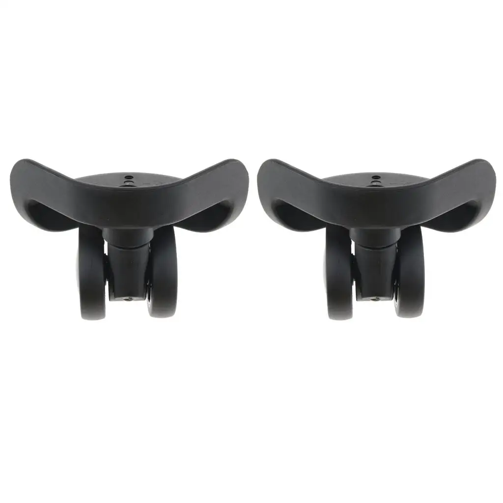 

Couple of Mute Replacement Luggage Suitcase Wheels 360 Degree Swivel A58