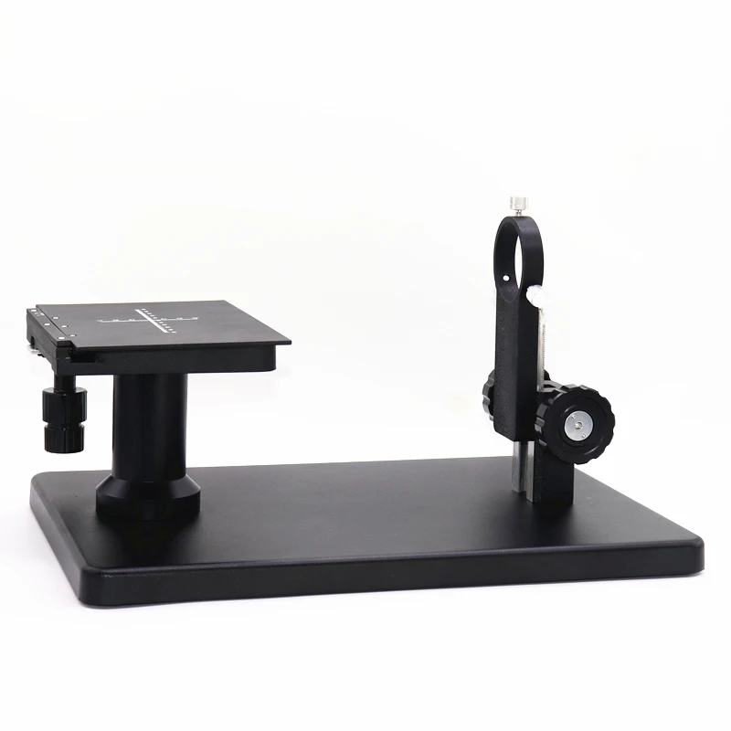 Single tube video horizontal microscope bracket electronic components CCD flatness tester can be used in front and back