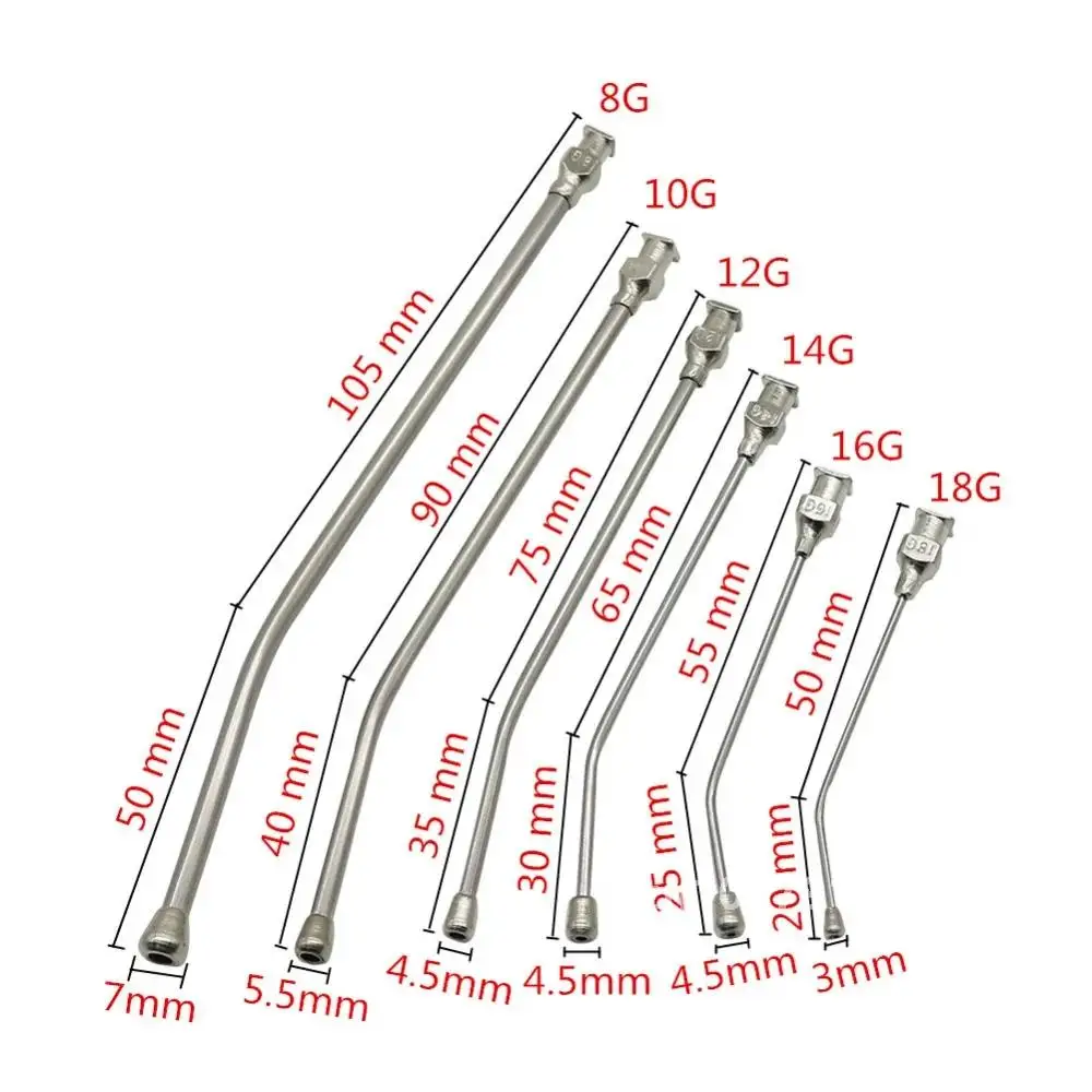 10ml/20ml/50ml Bird Manual Feeding Syringe Kit With 6 Pcs Curved Tubes Parrot Pigeon Fledgling Metal Feeding Spoon & Rehydrator