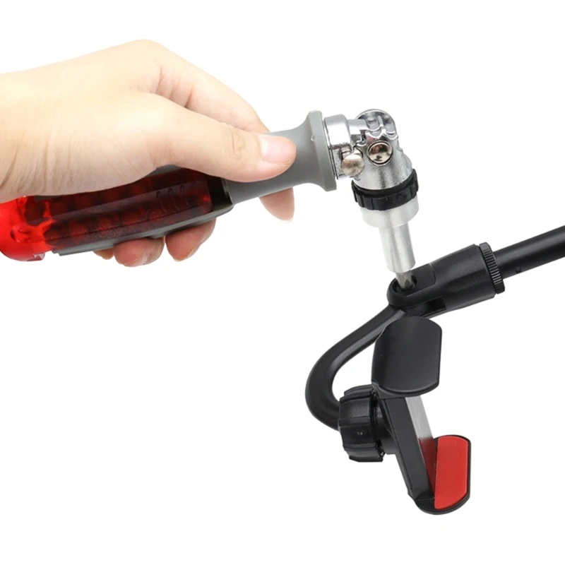 Tua Vít 10 Bit Xoay 180 Độ Gấp 11 Trong 1 Ratchet Thả Vận Chuyển