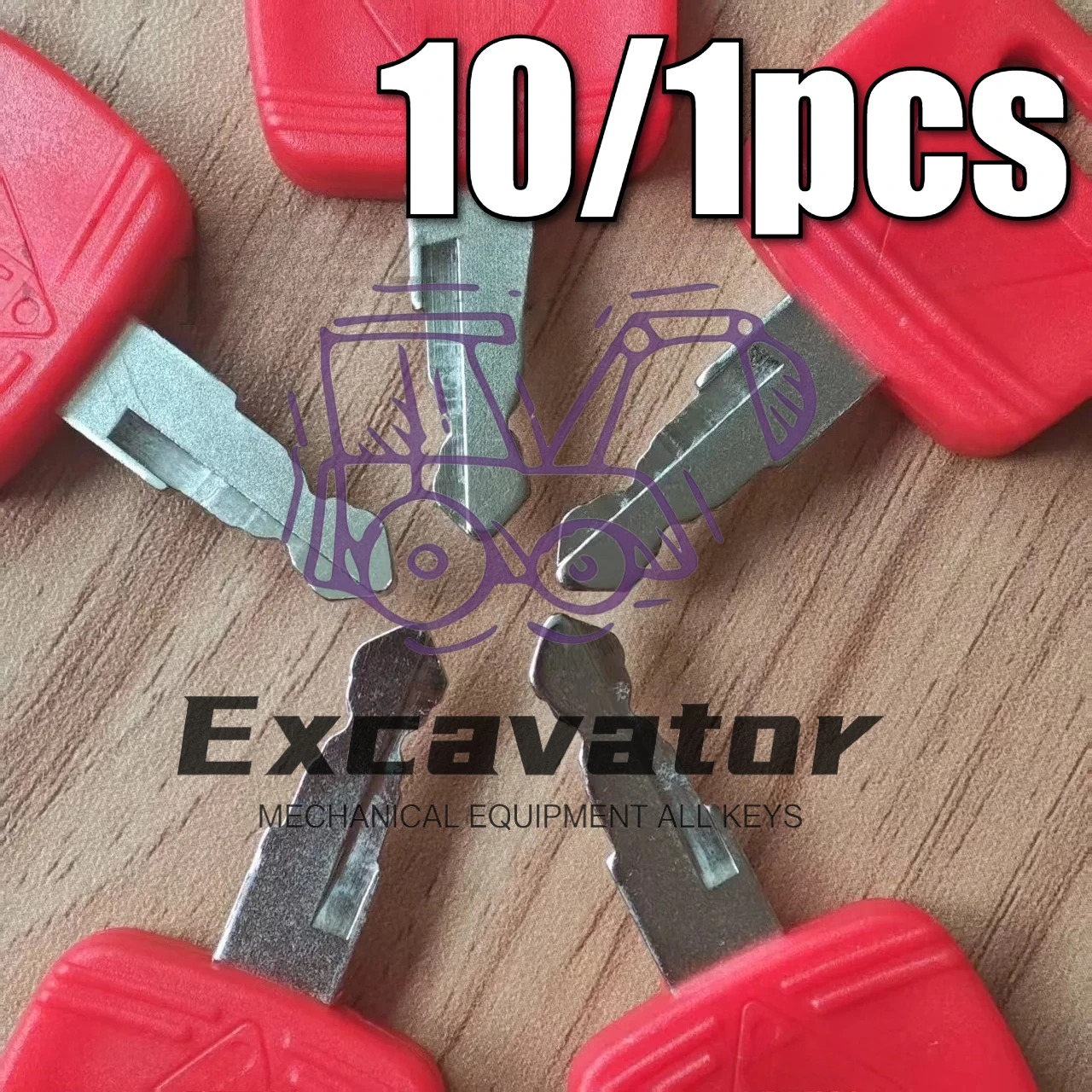 2/10/1PCS RE183935 RE43492 RE71557 RE81404 Key For Tractor 6010 6110 6210 6310 6410 6510 Engine