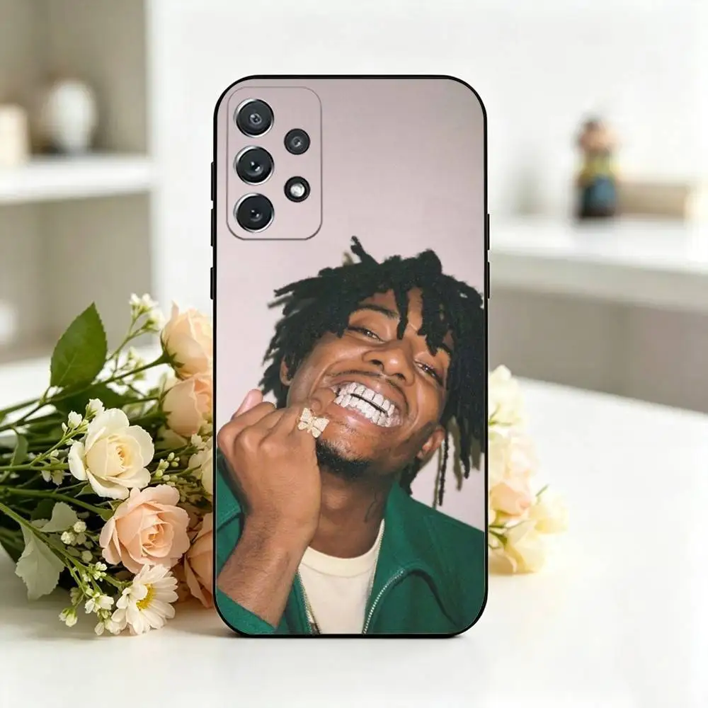Playboi C-Carti King Vamp  Phone Case For Samsung S25,S24,S21,S22,S23,S30,Ultra,S20,Plus,Fe,Lite,Note,10,Black Cover Gift