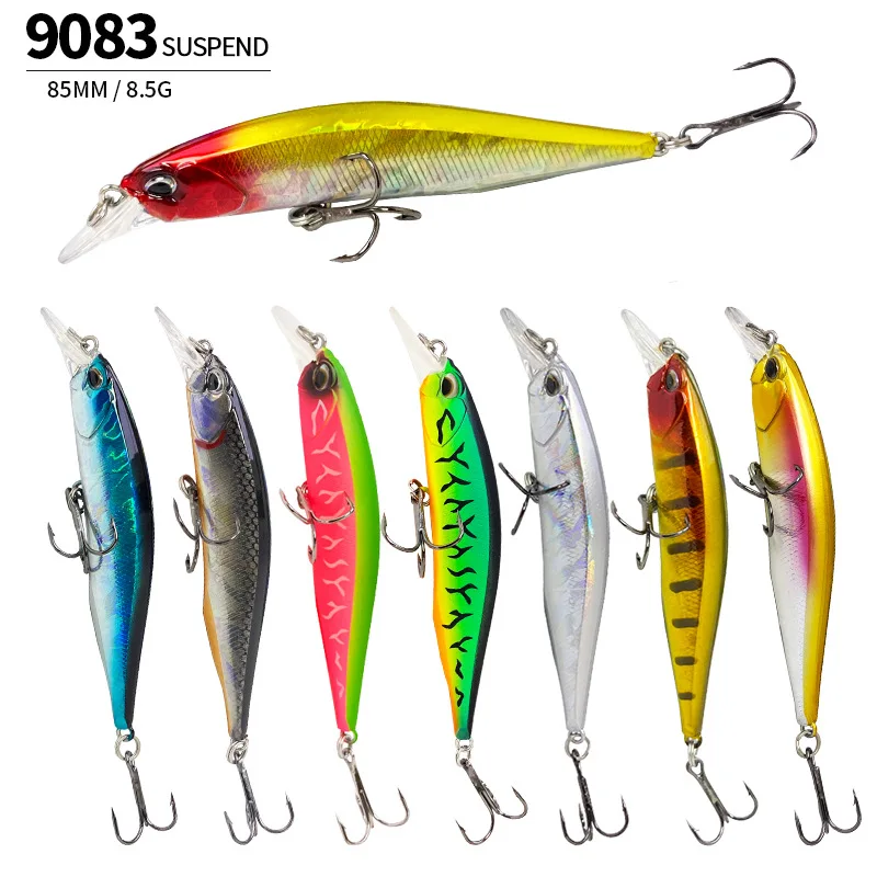 

Minnows Fishing Lure 85mm 8.5g Artificial Hard Bait Suspending 85SP Realis Jerkbait Fishing Bait Bass Tackle Pesca