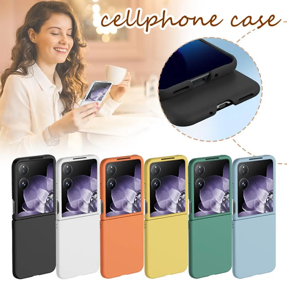 For Mix Flip Skin-feel Protective Fashionable Simple Mobile Phone Shockproof And Foldable Ultra-thin Prote P6s1