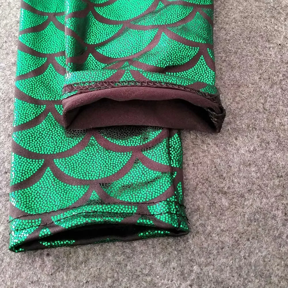 

Новые длинные брюки для косплея с эффектом чешуи русалки, сексуальные леггинсы с чешуей русалки, леггинсы для выступлений, для мальчиков и девочек