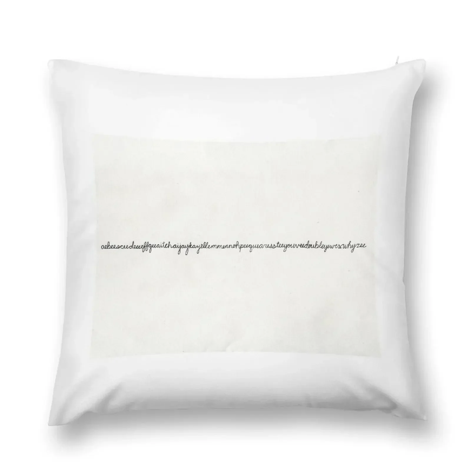 

THE PHONETIC ALPHABET Throw Pillow christmas supplies Cushion Cover Luxury pillow