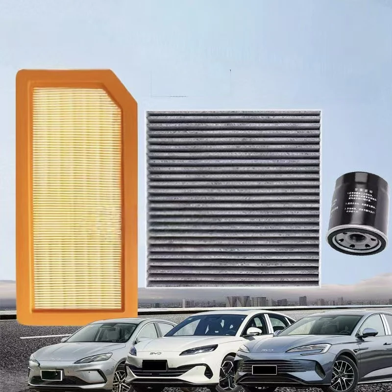 

Воздушный масляный фильтр салона двигателя для BYD SEAL 05, DM-i 1,5 л-PHEV, автомобильные аксессуары