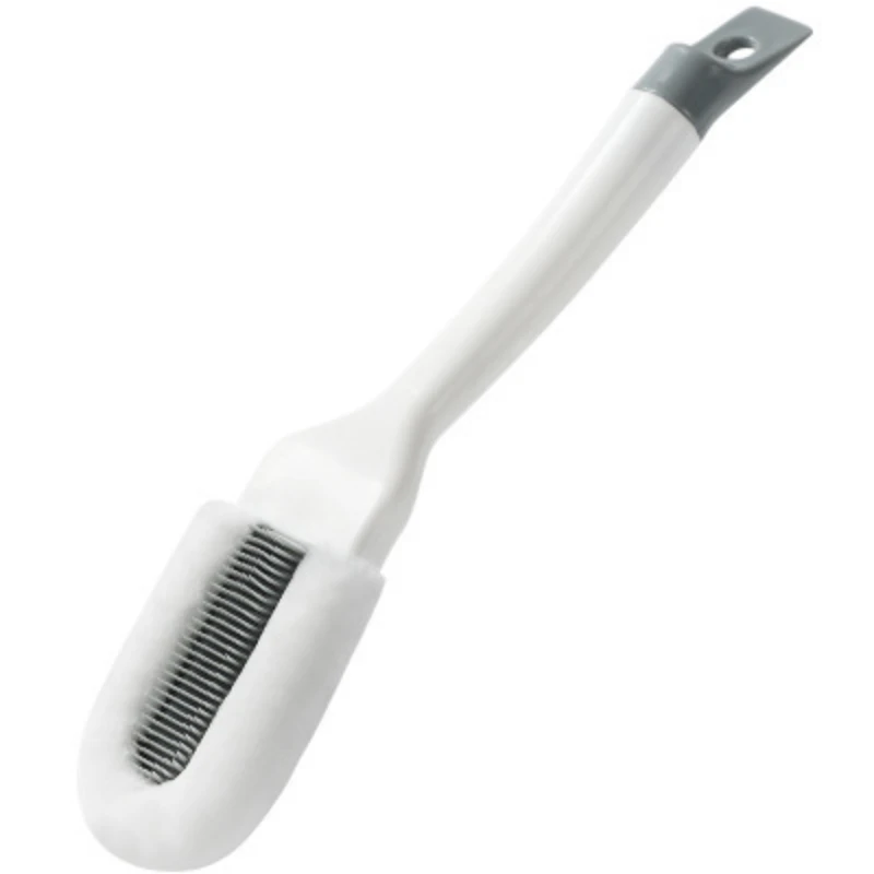 Brosse à Chaussures Professionnelle, Multifonctionnelle, Nettoyeur de Chaussures, Blanc, Kit de Pantoufles